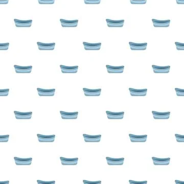 Bathtub pattern creating seamless simple bathroom background Stockillustratie
