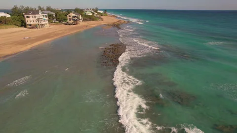 Bathtub Reef Bch Stock Footage 219581063