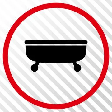Bathtub Vector Icon Illustrazione stock