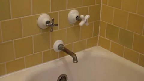 Bathtubwater Stock Footage 4885991