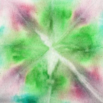 Batik with abstract star pattern close up textile background - abstract st... Stock Photos