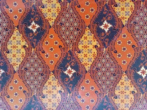 Batik art from various Foto stock