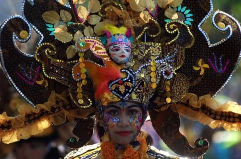 Batik Carnival in Solo, Central Java - 28 Jun 2009 Stock-Fotos