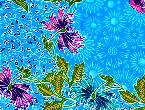 Batik cloth pattern Stock Photos