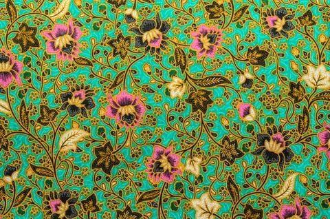 Batik cloth pattern Foto stock