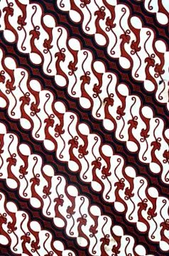 Batik cloth 스톡 사진