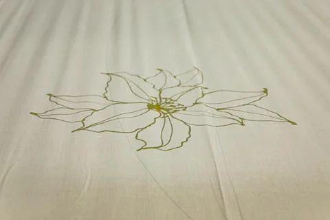 Batik design motif and pattern. traditional Malaysian fabric 스톡 사진