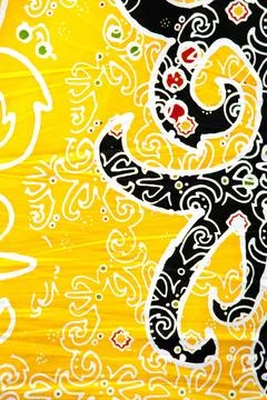 Batik fabric Stock Photos