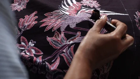 Batik Stock Footage 104221664