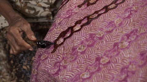 Batik Stock Footage 104222109