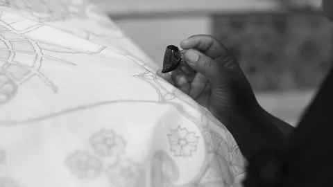 Batik Stock Footage 131444457