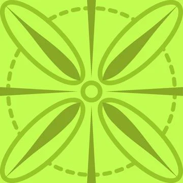 Batik motif or pattern design Stock Illustration