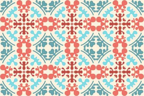 Batik motif or pattern design Stock Illustration