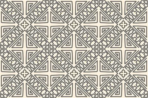 Batik motif or pattern design Stock Illustration
