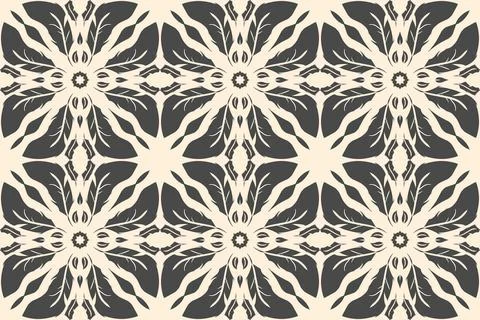 Batik motif or pattern design Stock Illustration