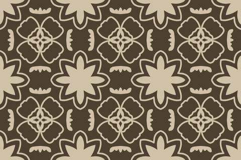 Batik motif or pattern design Stock Illustration