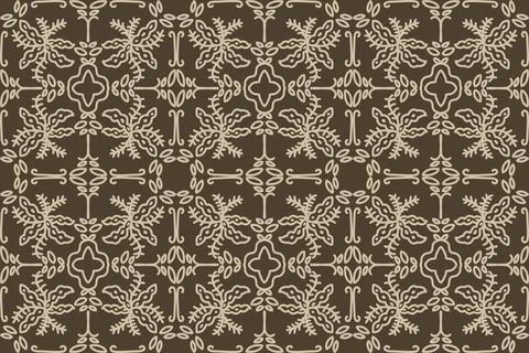 Batik motif or pattern design Stock Illustration