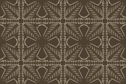Batik motif or pattern design Stock Illustration