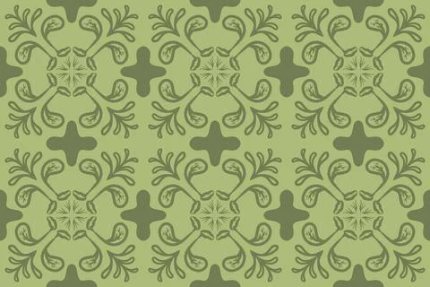 Batik motif or pattern design Stock Illustration