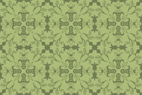 Batik motif or pattern design Stock Illustration