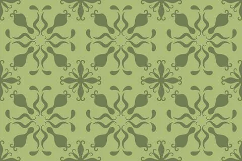 Batik motif or pattern design Stock Illustration