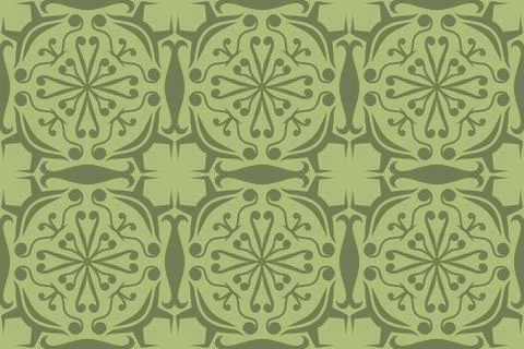 Batik motif or pattern design Stock Illustration