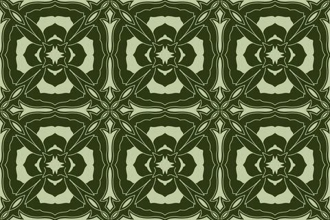 Batik motif or pattern design Stock Illustration