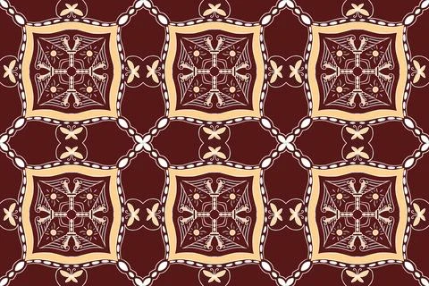 Batik motif or pattern design Stock Illustration