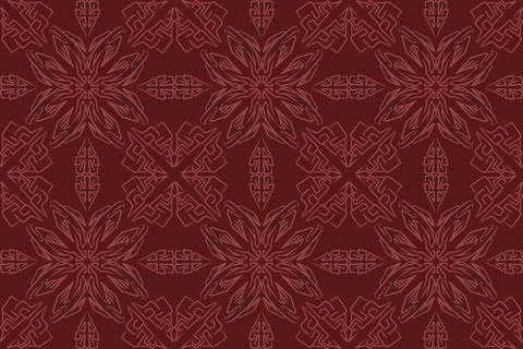 Batik motif or pattern design Stock Illustration