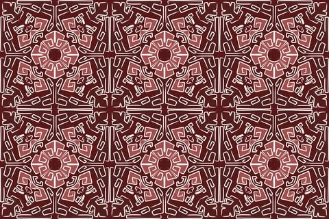 Batik motif or pattern design Stock Illustration