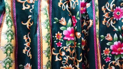 Batik motif Stock Photos