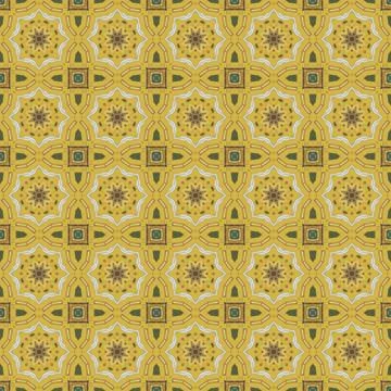 Batik pattern and computer processing Stock Illustration