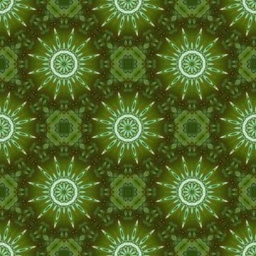 Batik pattern and computer processing Stock Illustration