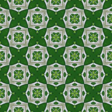 Batik pattern and computer processing イラスト素材