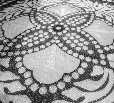 This batik pattern, monochrome Stock-Fotos