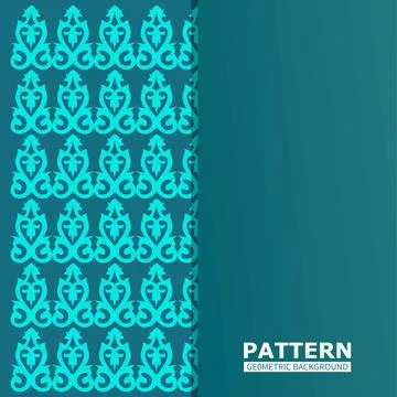Batik Pattern Ornament Vector Illustration 스톡 일러스트