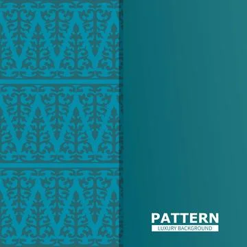 Batik Pattern Ornament Vector Illustration Stock Illustration