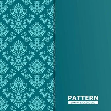 Batik Pattern Ornament Vector Illustration Stock Illustration