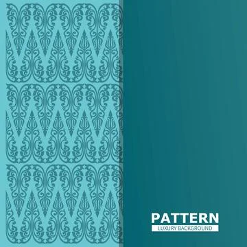 Batik Pattern Ornament Vector Illustration Illustrazione stock