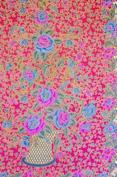 Batik pattern Stock Photos