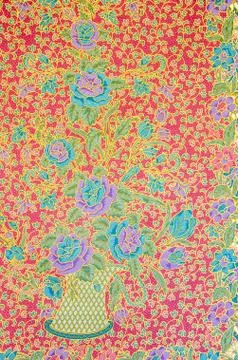 Batik pattern Stock Photos