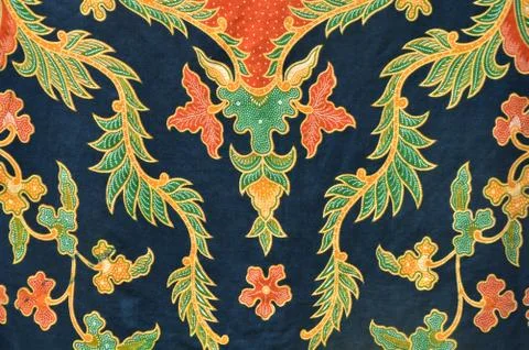 Batik Stockfoto's