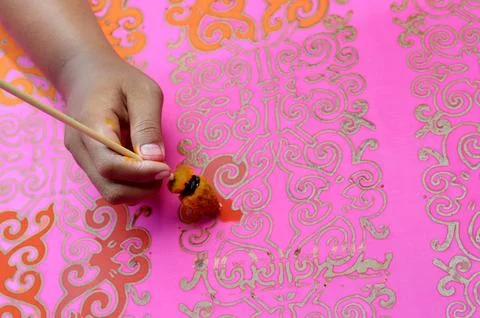 Batik Stock Photos