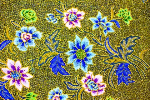 Batik sarong  pattern background in Thailand, traditional batik sarong in Asi Stock Photos