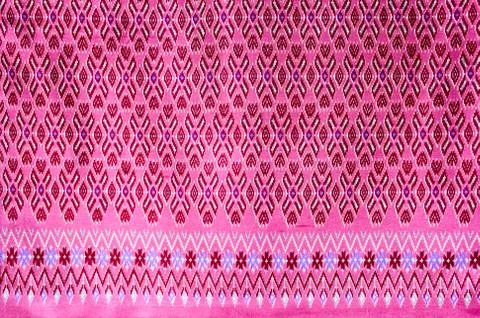 Batik sarong  pattern background in Thailand, traditional batik sarong in Asi Stock Photos