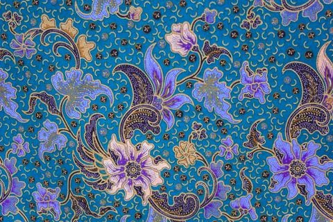 Batik sarong  pattern background in Thailand, traditional batik sarong in Asi Foto stock