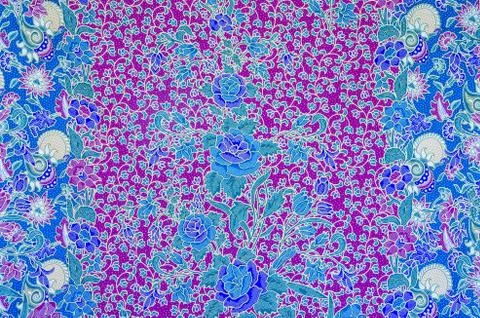Batik sarong pattern background in Thailand. 스톡 사진