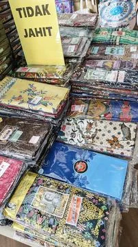 Batik sarong 스톡 사진