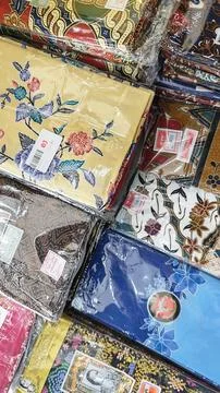 Batik sarong Foto stock