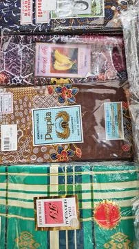 Batik sarong Foto stock